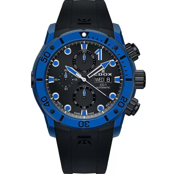Edox Chronoffshore-1 férfi karóra 01125-CLNBUN-NINBU