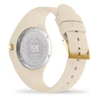 Ice Watch Leopard Almond Skin női karóra 37mm 021727, bézs számlappal, bézs szilikon szíjjal