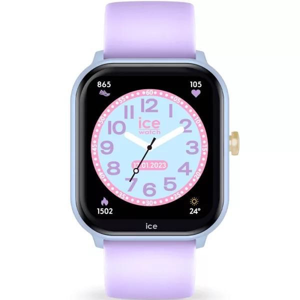 Ice Watch Smart 2.0 Soft Blue Purple gyerek okosóra 36mm 022800
