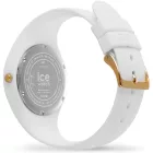Ice Watch Champagne White Gold női karóra 025250, fehér számlappal, fehér szilikon szíjjal