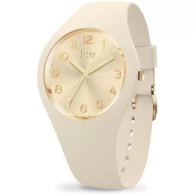 Ice Watch Champagne Almond Skin női karóra 025251, bézs számlappal, bézs szilikon szíjjal