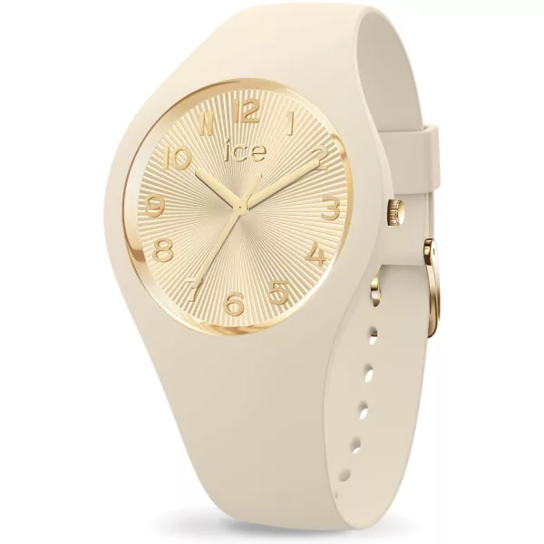 Ice Watch Champagne Almond Skin női karóra 025251, bézs számlappal, bézs szilikon szíjjal