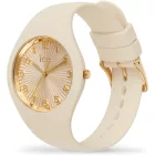 Ice Watch Champagne Almond Skin női karóra 025251, bézs számlappal, bézs szilikon szíjjal