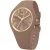 Ice Watch Champagne Mocha női karóra 025252, barna számlappal, barna szilikon szíjjal