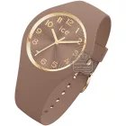 Ice Watch Champagne Mocha női karóra 025252, barna számlappal, barna szilikon szíjjal