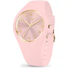 Ice Watch Champagne Soft Pink női karóra 025253, rózsaszín számlappal, rózsaszín szilikon szíjjal