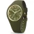 Ice Watch Champagne Olive Green női karóra 025254, zöld számlappal, zöld szilikon szíjjal