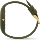 Ice Watch Champagne Olive Green női karóra 025254, zöld számlappal, zöld szilikon szíjjal