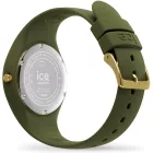 Ice Watch Champagne Olive Green női karóra 025254, zöld számlappal, zöld szilikon szíjjal