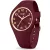 Ice Watch Champagne Cherry női karóra 025255, piros számlappal, piros szilikon szíjjal