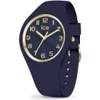 Ice Watch Champagne Navy Blue női karóra 025256, kék számlappal, kék szilikon szíjjal