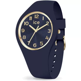 Ice Watch Champagne Navy Blue női karóra 025256, kék számlappal, kék szilikon szíjjal