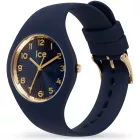 Ice Watch Champagne Navy Blue női karóra 025256, kék számlappal, kék szilikon szíjjal