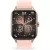 Ice Watch Fit RT 3.0 (40mm) Rose-Gold Nude női okosóra 025280, fekete számlappal, rózsaszín szilikon szíjjal