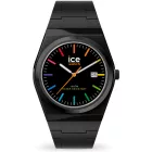 Ice Watch PW Black Chromatic férfi karóra 025768, fekete számlappal, fekete szilikon szíjjal