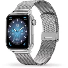 Ice Watch Smart 3.0 rectangular 1.78 Silver Milanese unisex okosóra 025803, fekete számlappal, ezüst nemesacél szíjjal