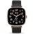 Ice Watch Smart SQ 2.0 square 1.70 Rose-Gold Black női okosóra 025890, fekete számlappal, fekete szilikon szíjjal