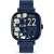 Ice Watch Smart SQ 2.0 square 1.70 Milanese Blue női okosóra 025891, fekete számlappal, kék nemesacél szíjjal