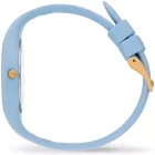 Ice Watch Flower Blue Aura női karóra 025899, kék számlappal, kék szilikon szíjjal