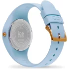 Ice Watch Flower Blue Aura női karóra 025899, kék számlappal, kék szilikon szíjjal