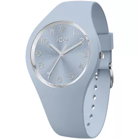 Ice Watch Champagne Blue Aura női karóra 025930, kék számlappal, kék szilikon szíjjal