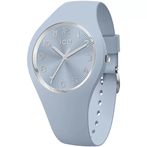 Ice Watch Champagne Blue Aura női karóra 025930, kék számlappal, kék szilikon szíjjal