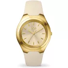Ice Watch Bubble Almond Skin Champagne női karóra 025946, bézs számlappal, bézs szilikon szíjjal