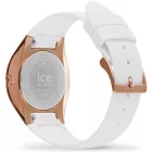 Ice Watch Bubble White Sunset Rainbow női karóra 025953, fehér számlappal, fehér szilikon szíjjal