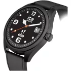 Ice Watch Smart forever Black unisex okosóra 026217, fekete számlappal, fekete szilikon szíjjal