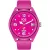 Ice Watch Smart forever Magenta Pink női okosóra 026221, fekete számlappal, rózsaszín szilikon szíjjal