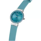 Bering Classic női karóra 10129-708-K, kék számlappal, kék szilikon szíjjal