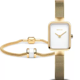 Bering Classic női karóra szett 14520-334-GWP