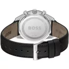 Hugo Boss Tourmaster férfi karóra HB1514284, fekete számlappal, fekete bőr szíjjal