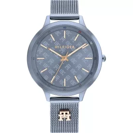 Tommy Hilfiger Iris női karóra TH1782589, kék számlappal, kék nemesacél szíjjal