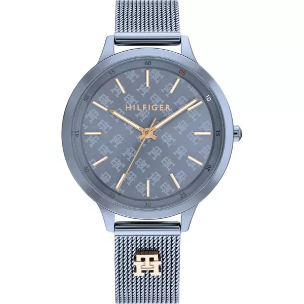 Tommy Hilfiger Iris női karóra TH1782589, kék számlappal, kék nemesacél szíjjal