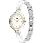 Tommy Hilfiger Demi Bangle női karóra TH1782894, ezüst számlappal, ezüst nemesacél szíjjal