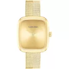 Calvin Klein Adore női karóra CK25100099, arany számlappal, arany nemesacél szíjjal