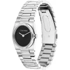 Calvin Klein Unite női karóra CK25100121, fekete számlappal, ezüst nemesacél szíjjal