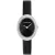 Calvin Klein Twisted Bezel női karóra CK25100145, fekete számlappal, fekete bőr szíjjal