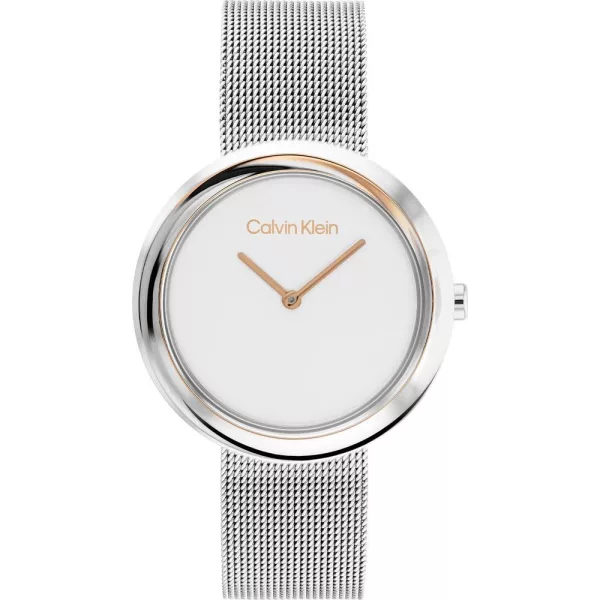 Calvin Klein Sculptural Twisted Bezel női karóra CK25200011