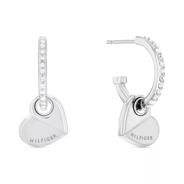 Tommy Hilfiger Heart Drop női fülbevaló THJ2780882