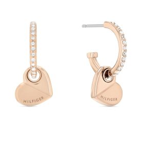Tommy Hilfiger Heart Drop női fülbevaló THJ2780883