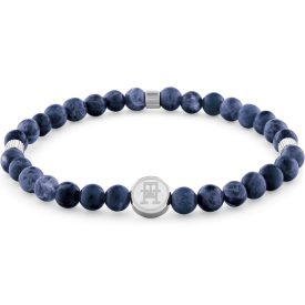 Tommy Hilfiger Monogram Onyx férfi karkötő THJ2790608