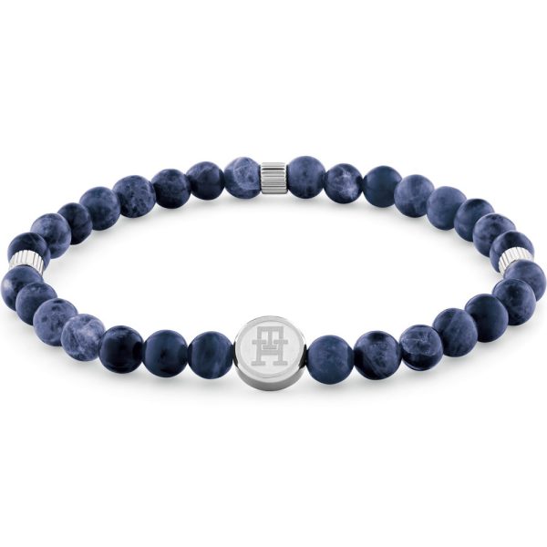 Tommy Hilfiger Monogram Onyx férfi karkötő THJ2790608