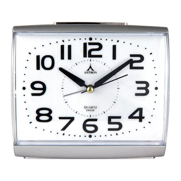 Astron ezüst színű ébresztőóra 3517-8
