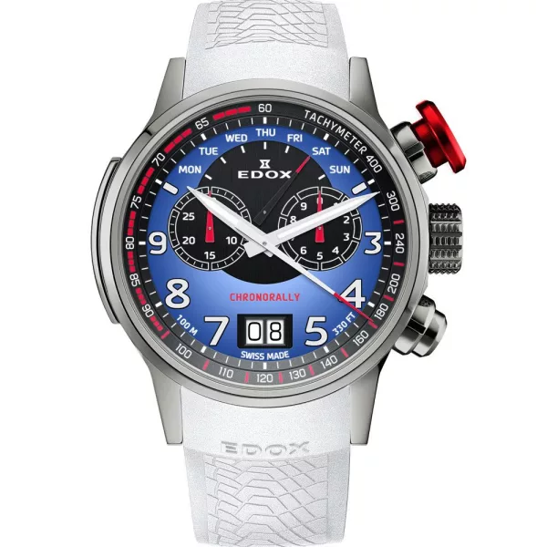 Edox Chronorally BMW M Motorsport Limited Edition férfi karóra 38001-TINR-BUDN