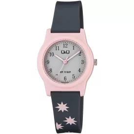 Q&Q unisex karóra G23A-019VY, szürke számlappal, szürke műanyag szíjjal