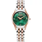 Roamer Soleure női karóra 547857 49 75 50, gyöngyház számlappal, ezüst és rose gold nemesacél szíjjal