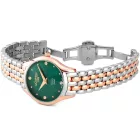 Roamer Soleure női karóra 547857 49 75 50, gyöngyház számlappal, ezüst és rose gold nemesacél szíjjal