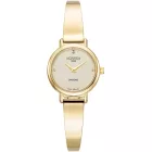 Roamer Elegance Diamond Round női karóra 548845 48 15 50, arany számlappal, arany nemesacél szíjjal
